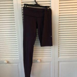 Lululemon Wonder Under - Plum